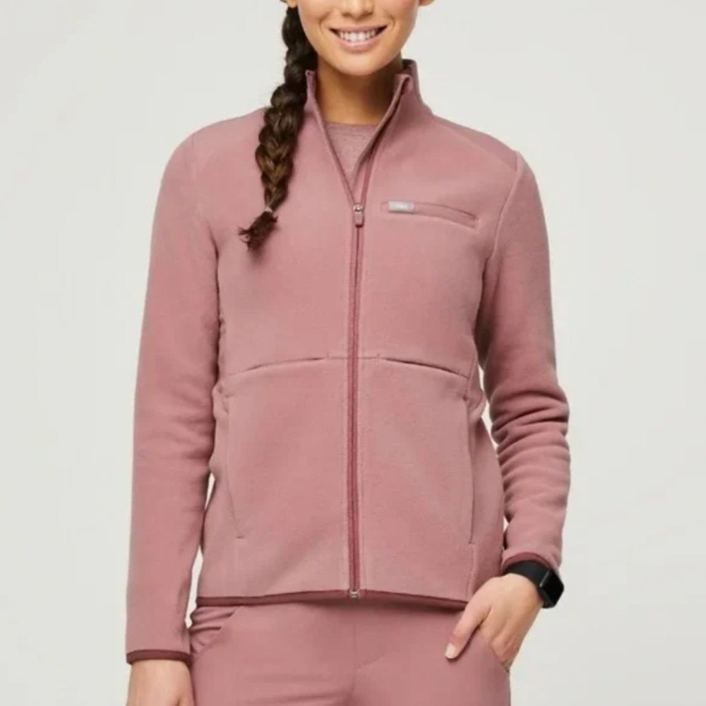 Figs Women's Mineral Mauve On-Shift™ - Fleece
